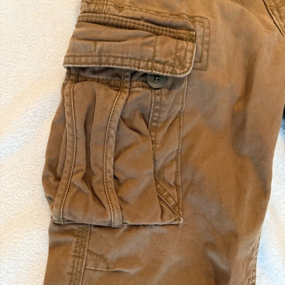 GAP Kids Khaki Cargo Pants Large